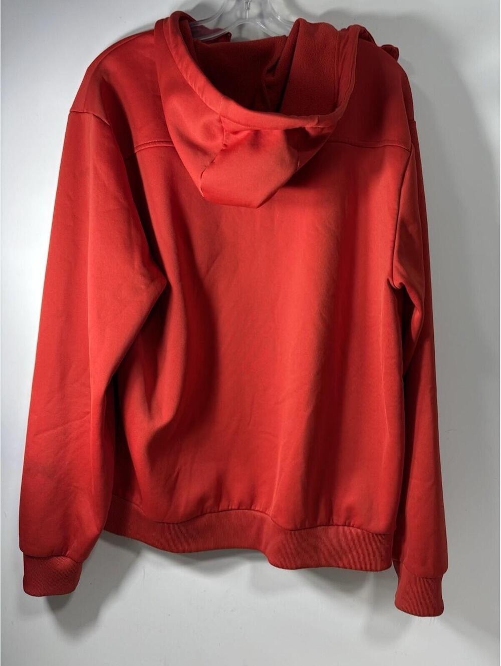 Burton Dry ride Hoodie Red Men's Large Full Zip Read - Picture 15 of 15